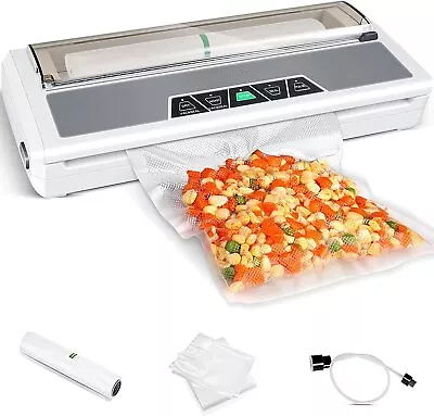 Vacuum Sealer Machine With Dry Moist & Pulse 3 Modes Bag Storage&Built-in Cutter • $52.99