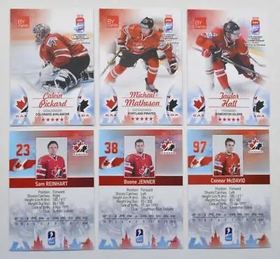2016 BY Cards IIHF World Championship Team Canada Pick A Player Card • $5.99