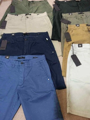 £11.49 • Buy New Mens Chino Shorts Stretch Summer Cotton Cargo Combat Casual Half Pant SALE