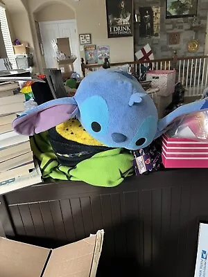 Disney Store 18  Large TSUMTSUM Stitch Plush Pillow • $10