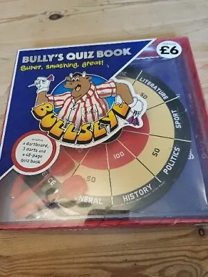 £3 • Buy Bullys Quiz Book Bullseye Darts