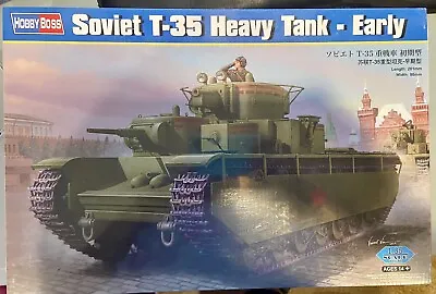 Hobby Boss Models 83841 1:35 Soviet T-35 Early Version Heavy Tank Sealed Kit • $50