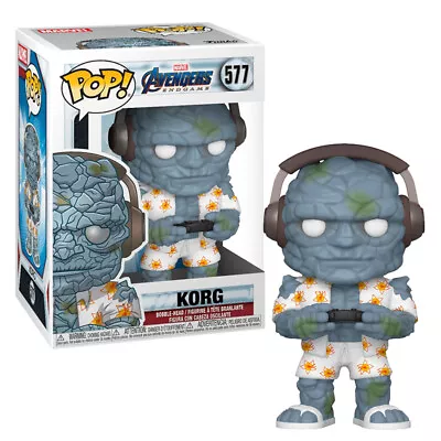 Avengers Endgame Korg With Headphones Pop! Vinyl Figure #577 • $19.95