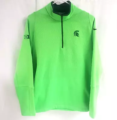 Michigan State Spartans Nike Golf Tour Performance 1/4 Zip Pullover Men's Large • $28.99