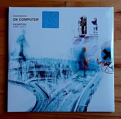 Radiohead  OK Computer OKNOTOK 1997 2017  Blue Vinyl 3LP New & Sealed • £149.99