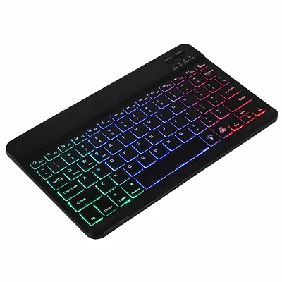 10 Inch   Keyboard Ultra-thin Rechargeable  Keyboard I8O7 • $31.48