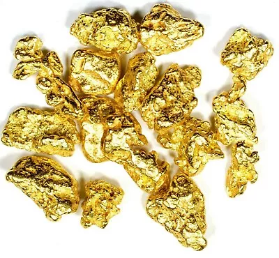 1.000 Grams Alaskan Yukon Bc Natural Pure Gold Nuggets #6 Mesh (#g600) • $68.51