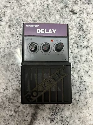 Rocktek ADR-02 Analog Delay Rare Vintage Guitar Effect Pedal MIT Taiwan • $60