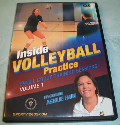 Inside Volleyball Practice Small Group Training Sessions Volume 1 (DVD 2017) VGC • $24.95