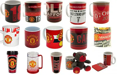 Manchester United Travel Mug Latte Tea Tub Cappu Christmas Birthday Gift • £8.99