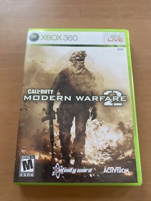 $5 • Buy Call Of Duty Modern Warfare 2 Xbox 360 CASE AND MANUAL ONLY