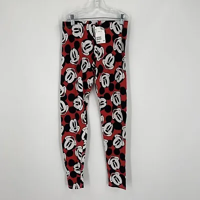 H&M Divided Women’s Disney Mickey Printed Leggings Pajama Bottoms Size S • $15