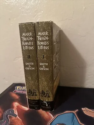 Mark Twain - Howells Letters 1869-1910 Belknap Press 1960 2 Vol Set • $45