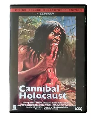 Cannibal Holocaust  UNCUT VERSION Very Rare (c/w Booklet) • £21.50