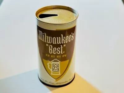 Beer Can - Milwaukee's Best ( Top Opened Aluminum Can ) • $8