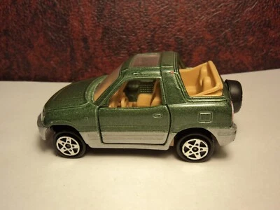 $3 • Buy Majorette 1:50 Toyota RAV 4 2-Door Convertible Green Loose No. 230 Thailand Nice