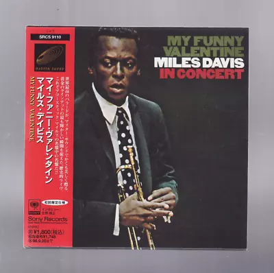 (CD) MILES DAVIS - My Funny Valetine / Japan / Mini LP Cover W/ OBI • $14.99