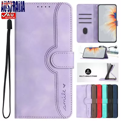 Case For Samsung S23 S22 S21 S20 FE Note 20 Ultra S10 9 Plus Flip Leather Cover • $12.59