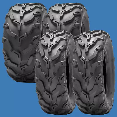 Set 4 Upgrade 25x8-12 25x10-12 ATV UTV MUD Tires 25x8x12 25x10x12 6PR Heavy Duty • $211.99