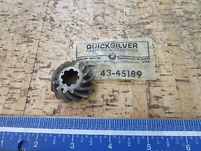 $91.99 • Buy *NEW OEM* 0720 Mercury Quicksilver Pinion Gear 43-45189