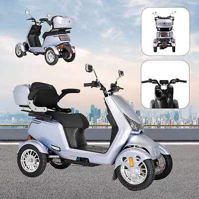 4 Wheel Mobility Scooters For Seniors & Adults 440lbs Capacity Up To 15.5MphDd • $2374.99