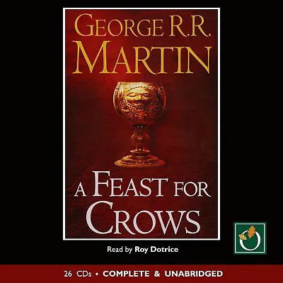 A Feast For Crows - George R. R. Martin - Audiobook - 26CD • $79.23