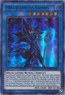 *** Magician Of Chaos *** Ultra Rare Dupo-en001 Yugioh! Mint/nm • $3.95