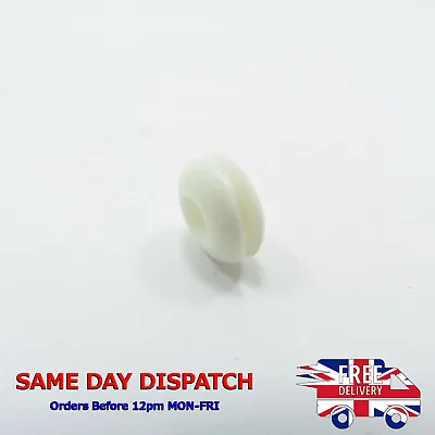 5mm/10mm White Double Sided Open Rubber White Grommets Cable Ring W252 • £2.56