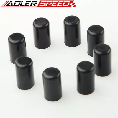 $7.20 • Buy 8pcs Silicone Blanking Hose Cap Intake Vacuum Hose End Bung Plug Silicon Cap