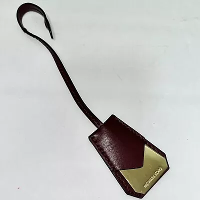 Michael Kors Replacement Maroon Leather Hang Bag Tag Charm • $5.99