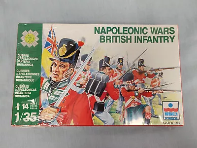 Esci Napoleonic Wars British Infantry 1:35 Scale MIB • £10