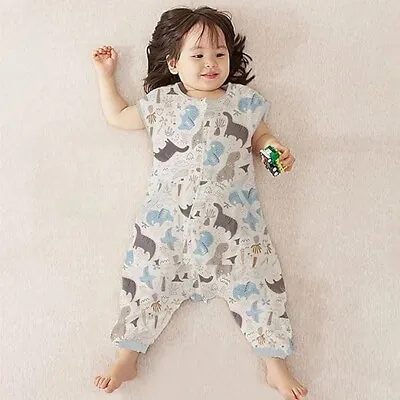 Toddler Sleep Sack 0.5 TOG 100% Cotton Baby Wearable Blanket With Feet • £8