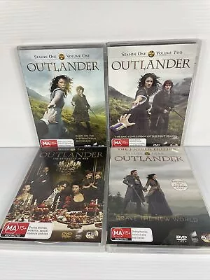 Outlander : Season 12 & 4 (DVD 2017) Region 4 • $20