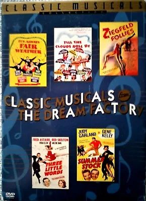 Classic Musicals From The Dream Factory 5 Dvd Box Set Collection Judy Gagland &  • $24.99