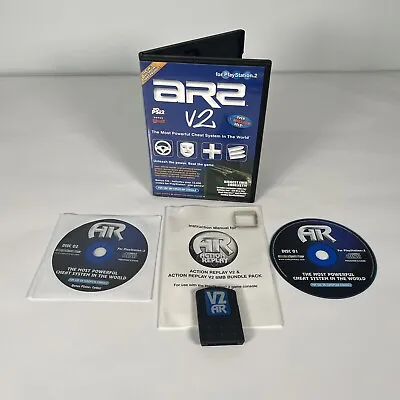Action Replay 2 V2 AR2 Cheat System For PlayStation 2 PS2 Complete • £44.99