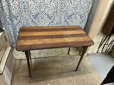 ANTIQUE  SIMPLICITY  FOLDING SEWING MEASURING TABLE 36” X 20” X 24 Vintage Decor • $425