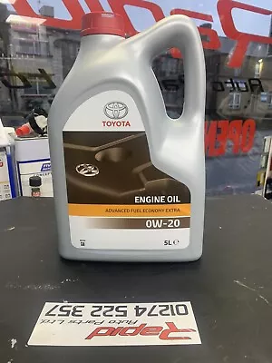 £74.99 • Buy Toyota 0w20 Engine Oil Hybrid Auris Prius Yaris