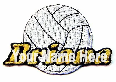 Volleyball Custom Iron-on Patch Personalized • $8.75