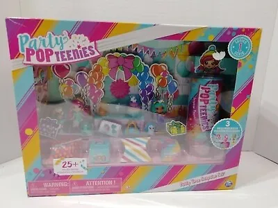 Party Pop Teenies Series 1. 3 Exclusive Dolls Party Time Surprise Set • $14.99