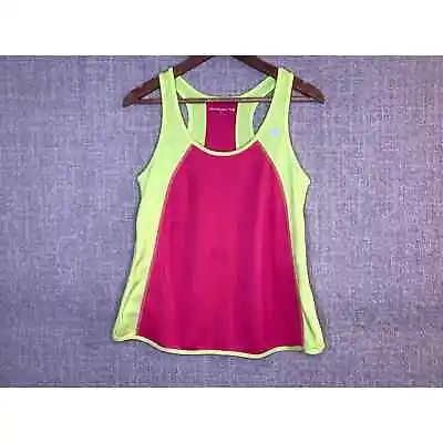 Marika Tek Top Shirt Womens Pink Medium Tank Sleevless Active Athletic Workout • $9