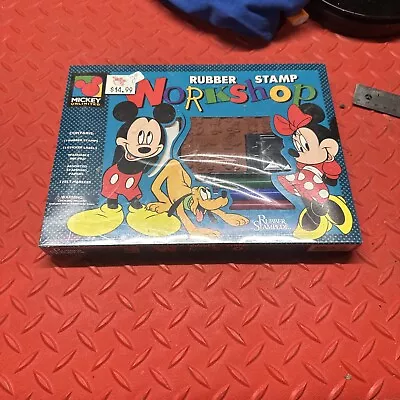 New! Disney Mickey Unlimited Rubber Stampede Stamp Workshop • $24.99