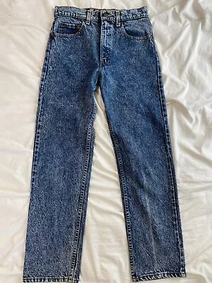 Vintage Levis 505 Acid Stone Wash Blue Denim Jeans Size 30x30 (28x29 Made In USA • $29.99