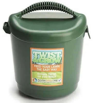 Twist And Grow Hand Held Spreader For Fertiliser Lawn Shaker Dispenser MPL   • £13.95