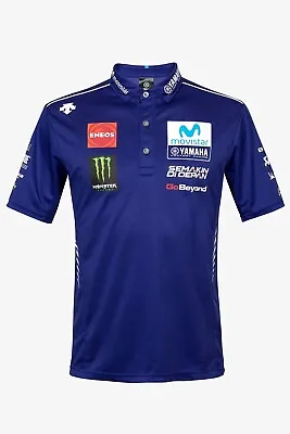 VR46 Official Valentino Rossi Yamaha  Team Polo Shirt - YTMPO 337309 • $74.59