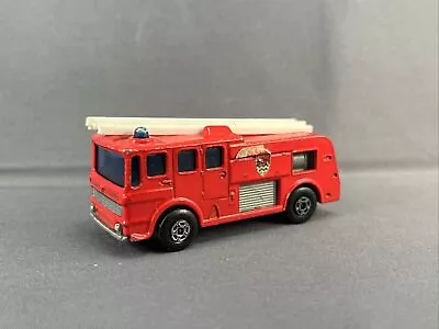 Vintage 1969 Matchbox Lesney Series #35 MERRYWEATHER FIRE ENGINE Made In England • $8