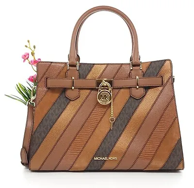 Michael Kors Hamilton MD Satchel Brown • $204.99