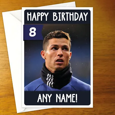 CRISTIANO RONALDO Personalised Birthday Card - Manchester United Football  • £3.79