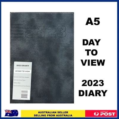 $14.50 • Buy A5 Day To View A Page 2023 Year Diary Financial Planner Calendar 2023