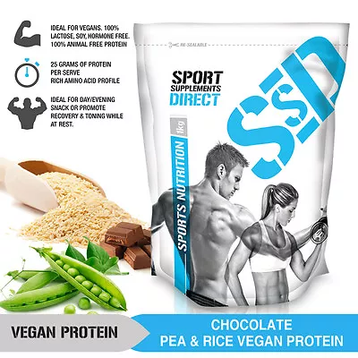 Vegan Protein Powder - Plant Based Protein - Chocolate Vanilla  Salted Caramel • $39.14