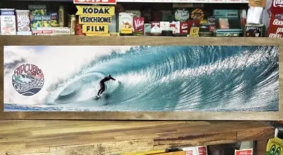 RIP CURL Pro Surfing Sticker Sign 100 X 24cm Vintage Retro Cool Surfboard Decor • $45